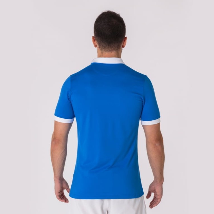 Koszulka polo do tenisa JOMA GOLD II ROYAL S/S