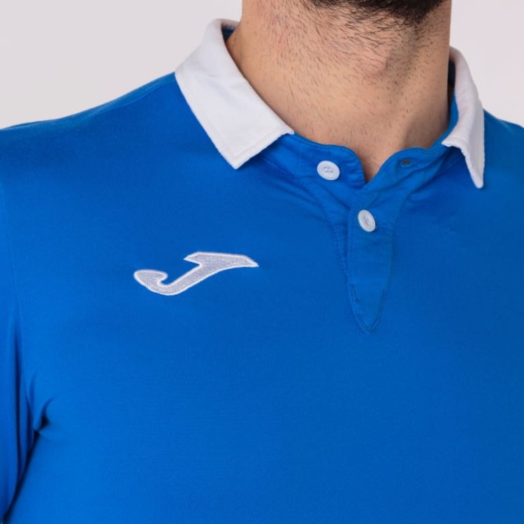 Koszulka polo do tenisa JOMA GOLD II ROYAL S/S