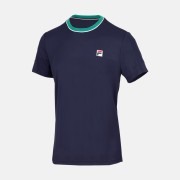 Koszulka do tenisa FILA Enzo Navy