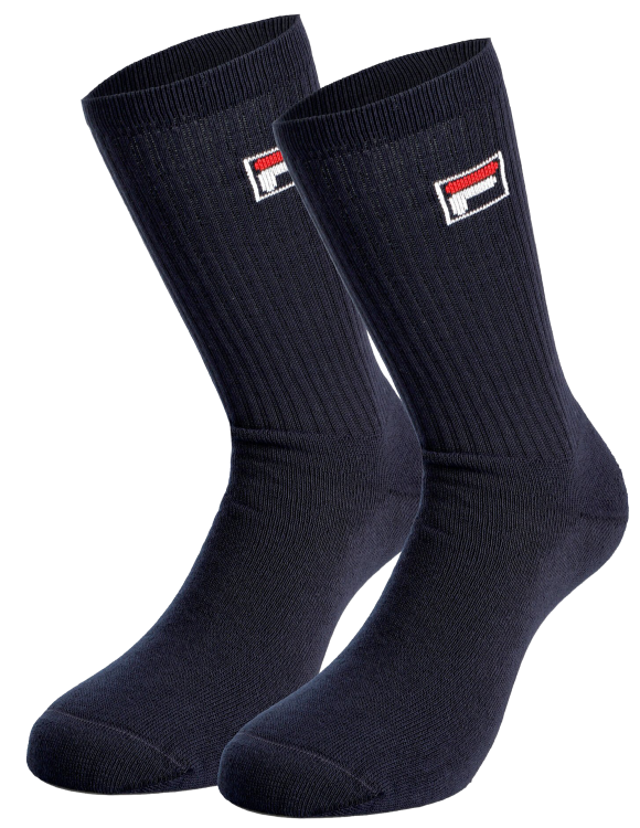 FILA PERFORMANCE SPORT Skarpety do tenisa 2-pak (granatowe)
