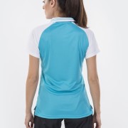 JOMA POLO TORNEO II S/S TURQUOISE-WHITE WOMAN