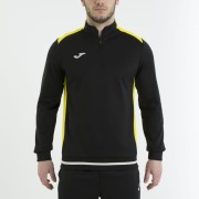 JOMA CAMPUS II SWEATSHIRT 1/2 ZIPPER BLACK-YELLOW