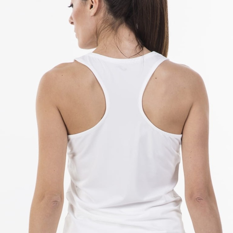 JOMA T-SHIRT TENIS 80 SLEEVELESS WHITE WOMAN