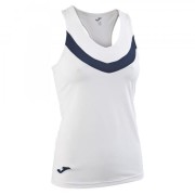 JOMA T-SHIRT TENIS 80 SLEEVELESS WHITE WOMAN