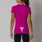 JOMA T-SHIRT ELITE VI PINK-BLACK S/S WOMAN