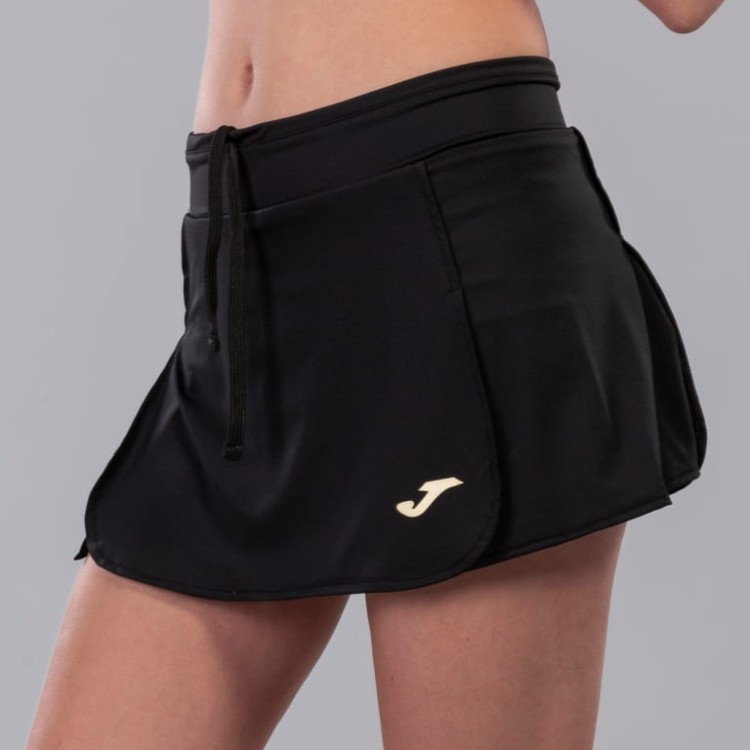 JOMA OPEN II BLACK TENNIS SKIRT